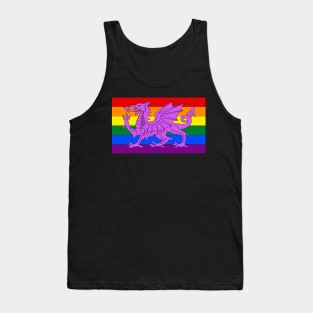 Wales LGBTQ Pride Flag, v2 Tank Top